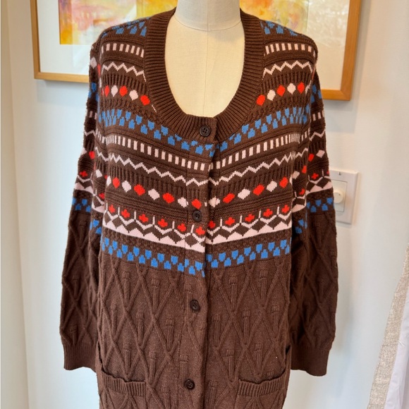 Joh. Long Savita Long Cardigan - Picture 3 of 6